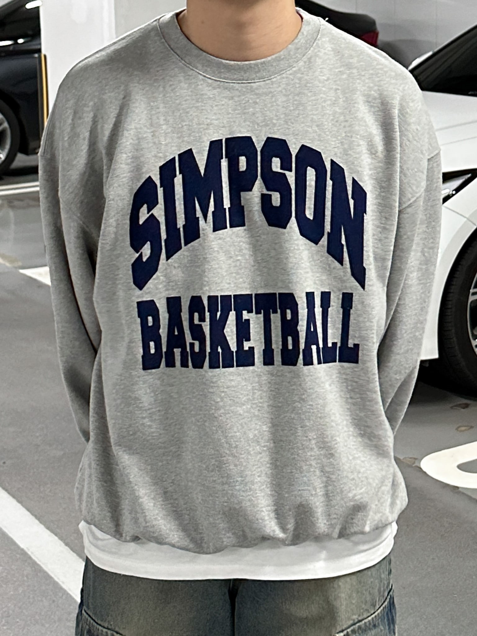SIMPSON sweat shirt (2color)